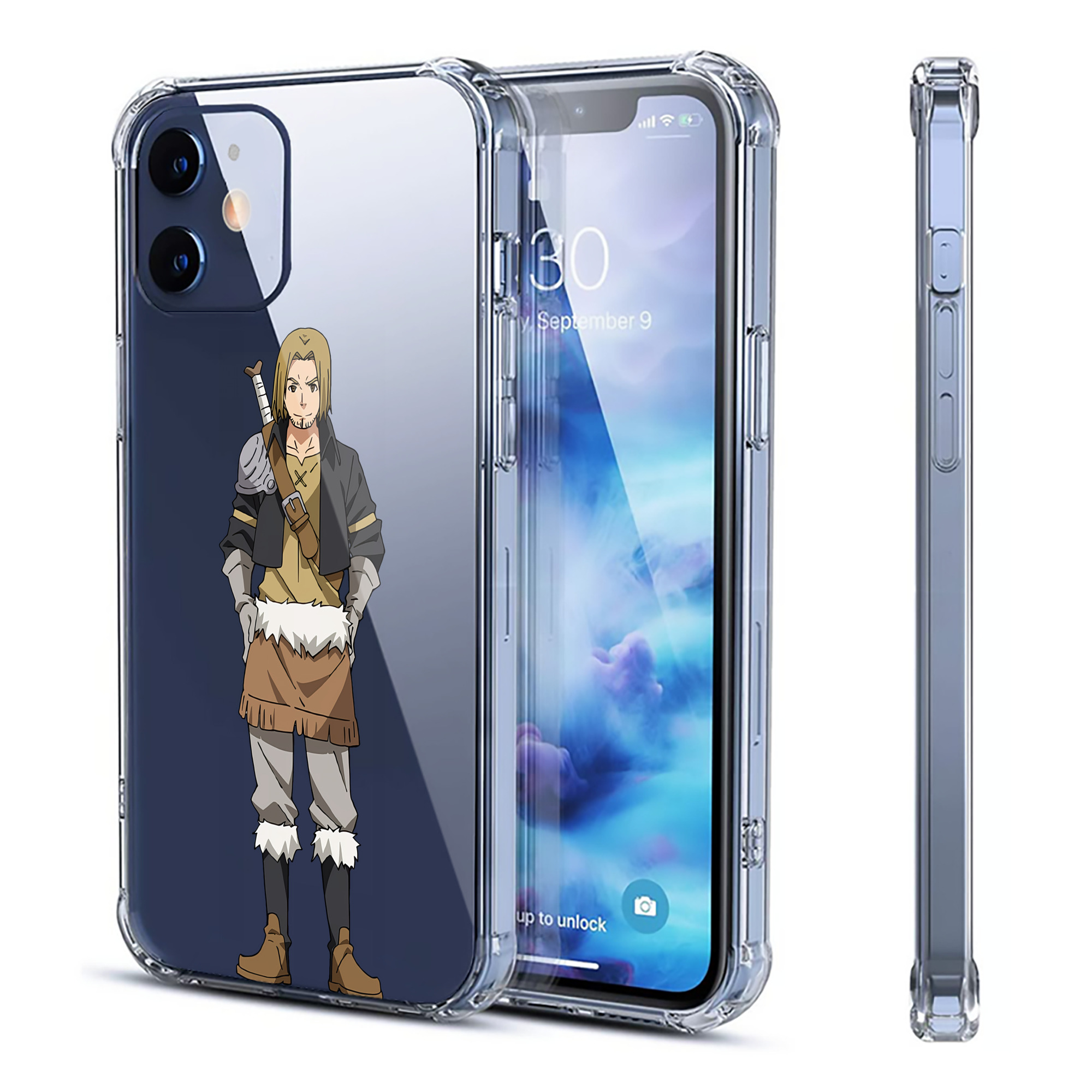 （画像用） 転スラ Regarding Reincarnated to Slime 【iPhone 12シリーズ対応】透明スマホケース（クリアソフトケース）